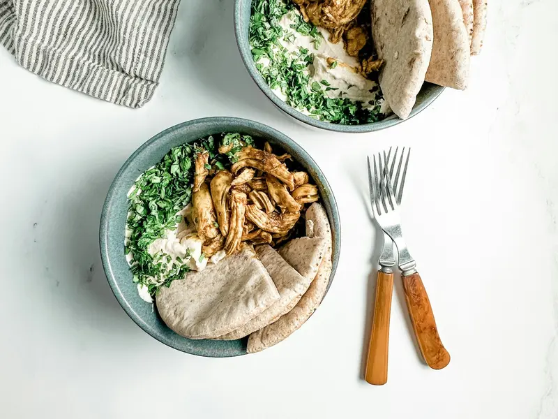 Griechische Gyros-Bowls